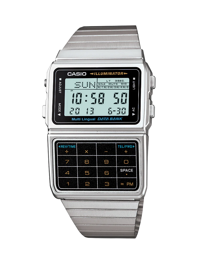 CASIO CLASSIC DATABANK CALCULATOR WATCH – Fusion Skate